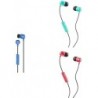 Jib in-Ear Earbuds with Microphone 3 Pack - Blue, Miami, Red