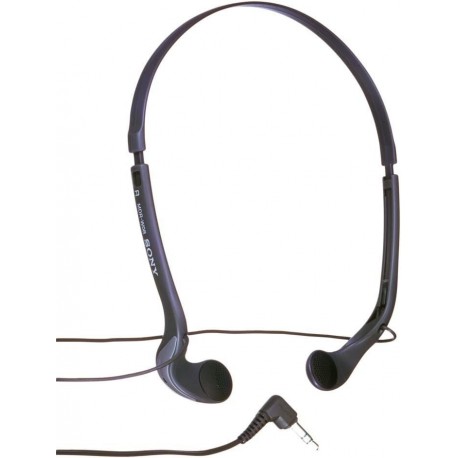 MDR-W08L Vertical In-The-Ear Headphones,Black