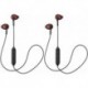 Wireless Sweatproof Gumy Sport Bluetooth Wireless Earbud Nozzle, Black (HAEN10BTB) (Pack of 2)