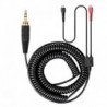 HD25 Cable, Replacement Spring Cable Extension Cord with 6.35mm Adapter for Sennheiser HD25 HD25-1 H