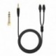 HD600 Cable with 6.35mm Adapter Compatible with Sennheiser HD650, HD600, HD580, HD660S, HD58X, HD565