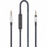 Audio Replacement Cable with in-Line Mic Remote Volume Control Compatible with Sennheiser Momentum,