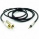 Replacement Audio Upgrade Cable Compatible with Bose QuietComfort 25, QuietComfort 35, QC25, QC35 II