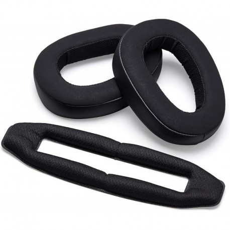 Replacement Ear Pads and Headband Compatible with Sennheiser GSP 500 GSP 550 GSP 600 GSP 670 Headpho