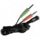PC Splitter (6FT Long) for AstroA10 A10 A40, Sennheiser, SteelSeries, Turtle Beach & Similar Gaming