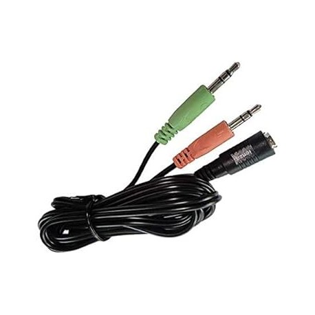 PC Splitter (6FT Long) for AstroA10 A10 A40, Sennheiser, SteelSeries, Turtle Beach & Similar Gaming