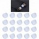 Clear Ear Tips for in-Ear Headphones, Extra Small Kids Size 10 Pairs Soft Silicone Earbuds Tips Eart