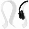 Acrylic Omega Headphones Stand for Over-Ear Headphones, Gaming Headset Stand, Desk Display Hanger Co