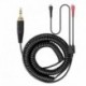 HD25 Cable, Replacement Spring Cable Extension Cord with 6.35mm Adapter for Sennheiser HD25 HD25-1 H