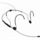 HSP 2-EW omni-directional black headworn microphone
