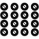 16pcs X-Small (B-NSEN) Noise Isolation Premium Eartips Adapters Compatible with Sennheiser (M2 IE) M