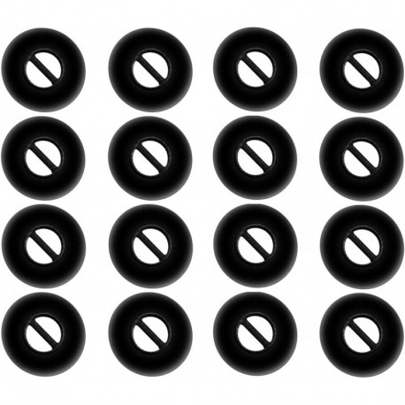 16pcs X-Small (B-NSEN) Noise Isolation Premium Eartips Adapters Compatible with Sennheiser (M2 IE) M