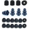 Extra Small Brand Replacement Earphone Tips Custom fit Assortment: Memory Foam Earbuds, Triple Flang