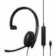 Sennheiser Adapt 130 USB-C II (1000917) - Wired, Single-Sided, UC Optimized Headset with USB-C Conne