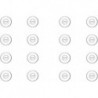 16pcs X-Small (CL-NSEN) Noise Isolation Premium Eartips Adapters Compatible with Sennheiser (M2 IE)
