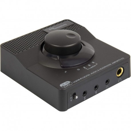 Sonic 24bit 96KHz USB DAC Stereo Headphone Amplifier 2 Stage EQ Digital/Coaxial Output and RCA Outpu