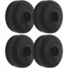 2 Pairs Knit Headphones Ear Covers, Washable & Stretchable Sanitary Earcup Protectors for Over-Ear H
