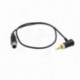 Locking 3.5mm Mini XLR TA3F Audio Cable for Sennheiser EK Sony UWP-D11 Receiver to Sound Devices Mix