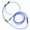 2023 1.2M Blue Cable Volume Remote Replacement Wire for Sennheiser HD25 HD 25-1 HD25-1 II HD25-13 HD