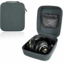 Linkidea Headphone Carrying Case Compatible with AKG K99, K872, Sennheiser HD800, Sony PS4Gold Headp