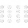16pcs Small (CL-NSEN) Noise Isolation Premium Eartips Adapters Compatible with Sennheiser (M2 IE) Mo