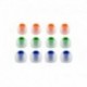12pcs (NSY-TRSW) 4S / 4M / 4L Premium Silicone Eartips Adapters Compatible with Sennheiser (M2 IE) M