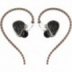 MS3 2BA+1DD Hybrid 3 Drivers HiFi in-Ear Monitors Earphone, Detachable 0.78mm 2 Pin Cable Replaceabl