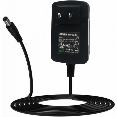 9V Power Supply Adaptor Compatible with/Replacement for Sennheiser TR119 ll Wireless Headphones - US