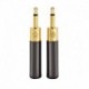 2Pack 2.5mm Headphone Plug HiFi Audio Cable Connector Replacement for Sennheiser HD700 Headset