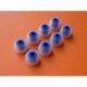 8pcs (CL-BL)- Large (L) Replacement Eartips Earbuds for In Ear Earphones with 6.4mm to 7.4mm Nozzle