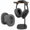 Premium Replacement Ear Cushions for Apple AirPods Max Headphone, Protein Leather Memory Foam Earpad