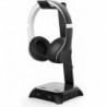 Multifunctional Headphone Stand, USB Hub with Headphone Stand, Powered USB Hub with 6 USB Ports, 3.5