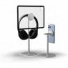 Cell Phone and Gaming Headset Stand, Headphone Holder, Magnetic Phone Stands, Aluminum Desktop Headp