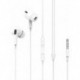 Earbuds Headphones with Microphone, Wired Stereo Earphones, 3.5mm Jack in-Ear Headphones with Built-