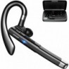 Bluetooth Headset One Ear Earphone Earpiece for Cell Phones Wireless Headset with Charging Case and