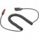 QD to USB-C Digital Adapter Cable Compatible with Plantronic-QD Headset and Cellphones&Computers (PL