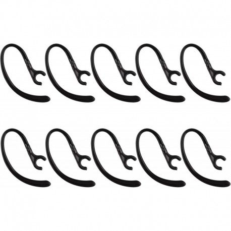 10PCS Bluetooth Headset Earpiece Universal Receiver Clip 360 Degree Rotate Clamp Holder Earhooks Ear