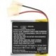 Battery for Wireless Headset 1.33Wh Li-Pol 3.7V 360mAh, AHB403029 (1.33Wh Li-Pol 3.7V 360mAh Black f