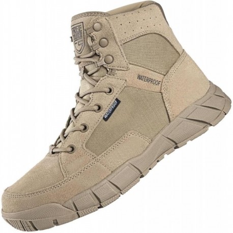 Waterproof Hiking Work Boots Men's Tactical Boots 6 Inches Lightweight Military Boots Breathable Des