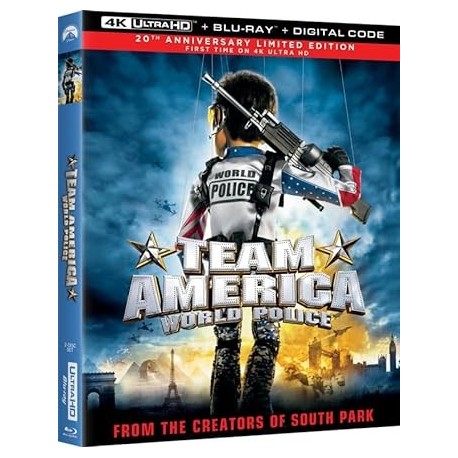 Team America: World Police [4K UHD + Blu-Ray + Digital Copy]