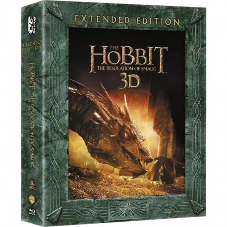 The Hobbit: The Desolation Of Smaug - Extended Edition [Blu-ray 3D + Blu-ray] [2014] [Region Free]