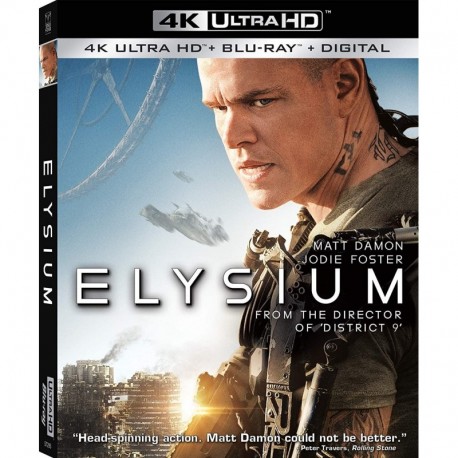 Elysium [4K Ultra HD + Blu-ray + Digital] [4K UHD]