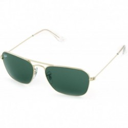 Sunglasses Ray-ban Original New RB3136 001 Gold Frame Grey Green