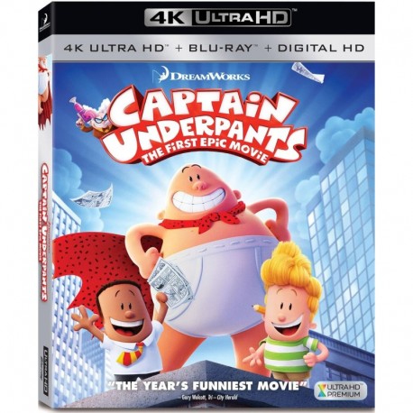 Captain Underpants: The First Epic Movie [Blu-ray]