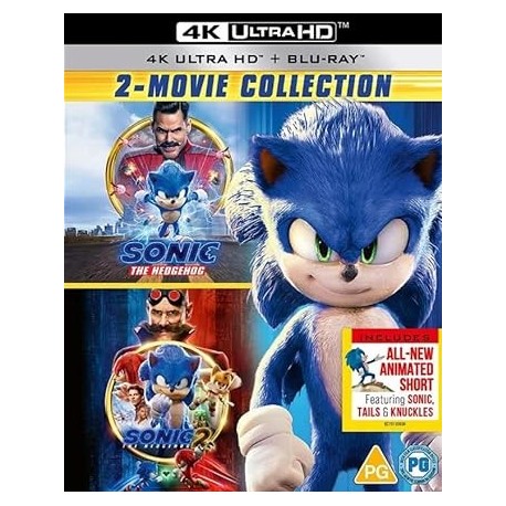 Sonic the Hedgehog: 2-Movie Collection [4K + Blu-ray]
