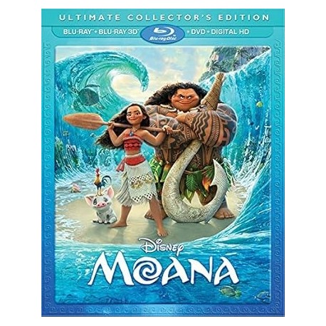 Moana 3D [3D Blu-ray / Blu-ray / DVD / Digital HD]