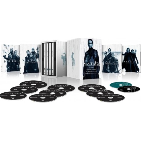 The Matrix 4 Film Ultimate Collection Limited Edition Steelbook [4K Ultra HD + Blu-Ray]