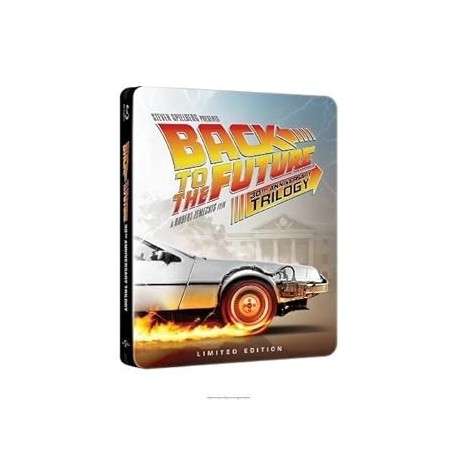 BACK TO THE FUTURE 30th Anniversary Complete Trilogy Steelbook (4-disc Blu-ray + Digital HD) [Target