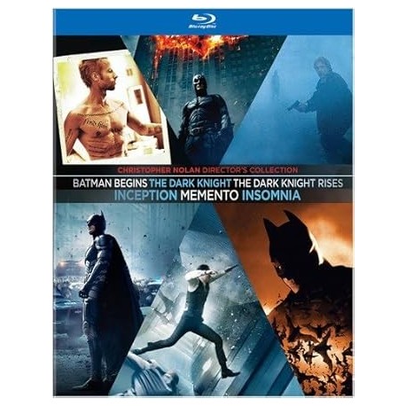 Christopher Nolan Director's Collection (Memento / Insomnia / Batman Begins / The Dark Knight / Ince