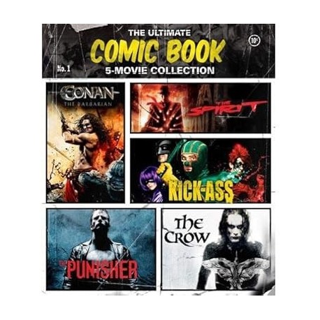 The Ultimate Comic Book 5-Movie Collection (The Crow / The Punisher / The Spirit / Kick-Ass / Conan